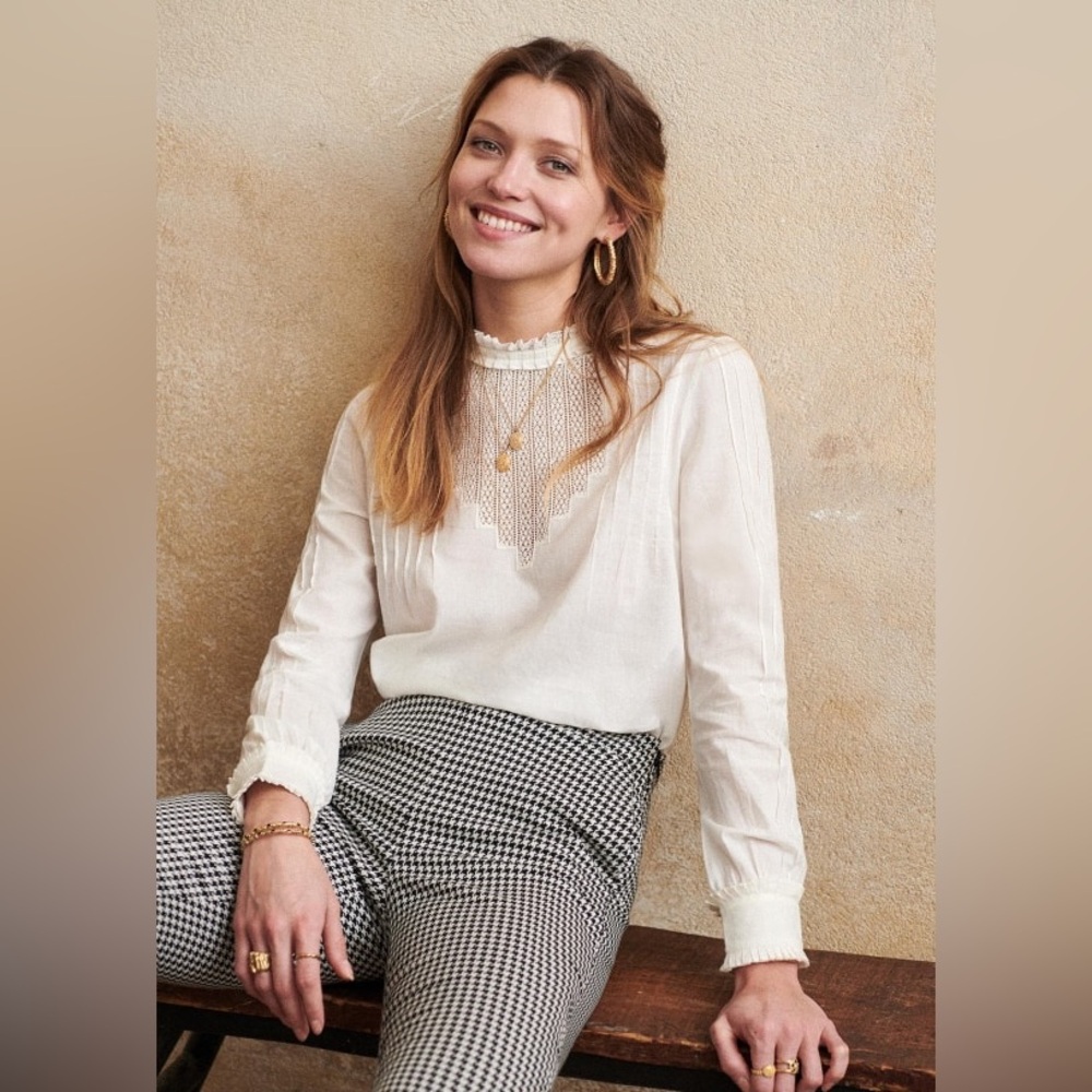 Sezane Bambi Blouse (Size EU 38)